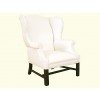 Mahogany Wing Chair