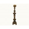 Tall Giltwood and Mirrored Altarstick