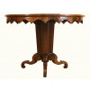 Walnut Arched Apron Center Table