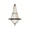 Monumental Gilt Bronze 24-Light Chandelier