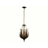 Bronze Leaf-Form 1-Light Lantern
