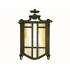 Patinated Brass Hanging Lantern