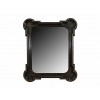 Carved and Ebonized Mirror