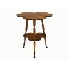 Maplewood Clover Form 2-Tier Side Table