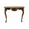 Carved Walnut Console