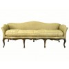 Finely Carved Walnut Divano