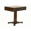 Mahogany 2-Drawer Drop Leaf Table