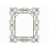 Large Wrought Iron Mirror