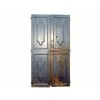 Pair of Painted Pine Doors