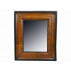 Walnut and Ebonized Mirror
