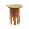 Walnut and Inlaid Octagonal Table