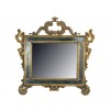 Lacquered and Giltwood Looking Glass