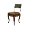 Rare and Unusual Oak, Steel, and Leather Folding Chair