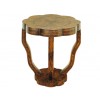 Camphorwood Inlaid Side Table