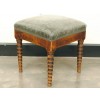 Footstool with Turned Legs