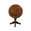 Substantial Walnut Tilt Top Pedestal Table