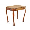 Olivewood 1-Drawer Table with Hoof Feet