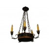 Painted 5 Arm Chandelier