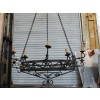 Wrought Iron 12-Light Chandelier