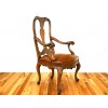 Leather Upholstered Armchair