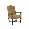 Near Pair of Carved Walnut Armchairs