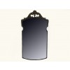 Gilt and Painted Gesso Mirror