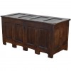 Carved Walnut Coffer