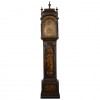 Chinoiserie Black Lacquer Longcase Clock