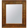 Painted and Parcel-Gilt Frame/Mirror