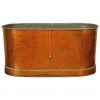 Copper and Zinc Lined Bathtub