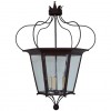 Iron and Metal Hexagonal Tapering Lantern