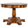 Walnut and Cherrywood Inlaid Center Table