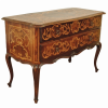 Inlaid Commode with Shell Carving 