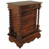 Unique Walnut 4-Drawer Commode