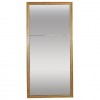 Large Giltwood and Gilt Gesso Mirror, Original 2-Piece Glass