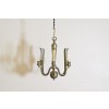 Brass 6-Light Chandelier