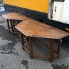 Pair of Chestnut Consoles 
