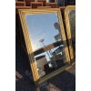 Wooden and Silver Gilt-Gesso Mirror