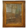 Carved Giltwood and Painted Mirror 
