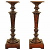 Pair of Walnut Pedestals 