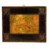 Oil Painting in Carved Ebonized Frame