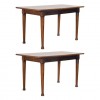 Pair of Console/Centre Tables with Tapering Octagonal Legs