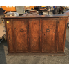 Poplar and Walnut 2-Door Credenza